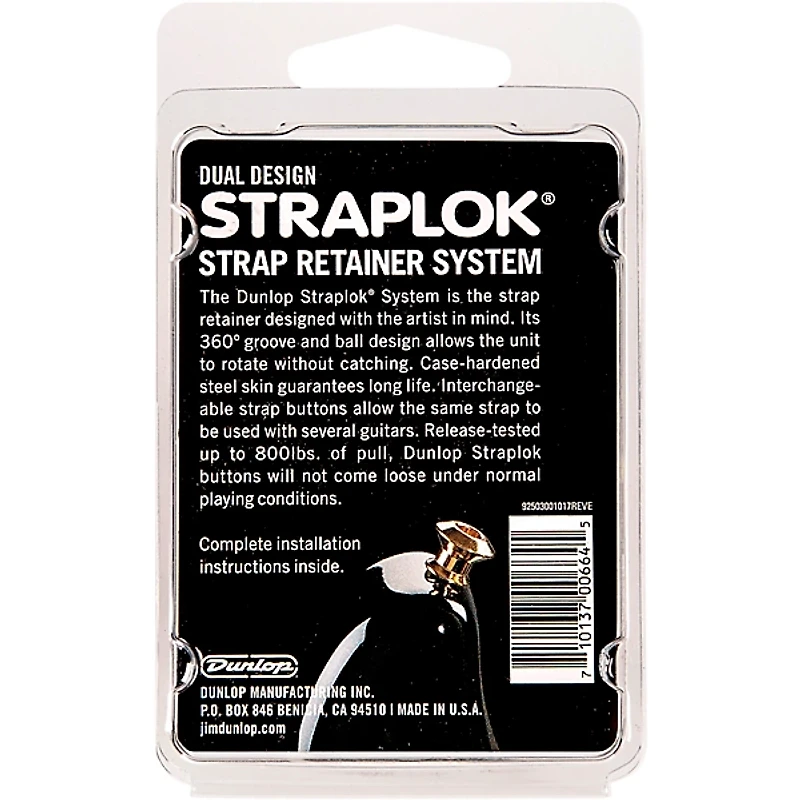Dunlop Dual-Design Straplok System