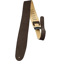 Perri's 2-1/2" Suede Leather Guitar Strap