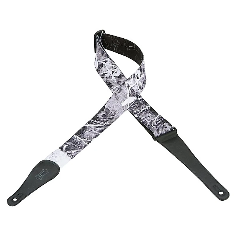 Levy's 2" Poly Guitar Strap Gray