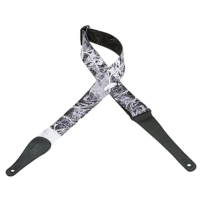 Levy's 2" Poly Guitar Strap Gray