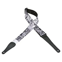 Levy's 2" Poly Guitar Strap Gray