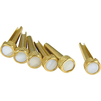 D'Andrea Tone Pins Brass Bridge Pin Set