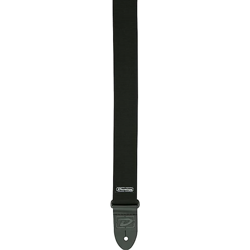 Dunlop D-38 Solid Guitar Strap Black