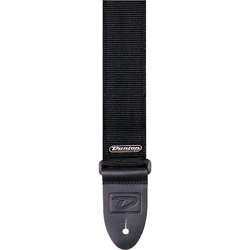 Dunlop D-38 Solid Guitar Strap Black