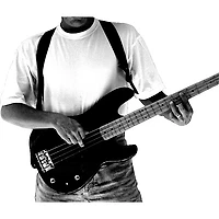 Slider Straps Dual Shoulder Strap Black