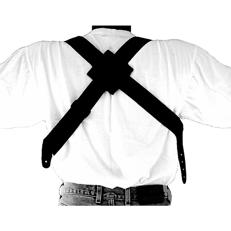 Slider Straps Dual Shoulder Strap Black