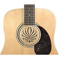 The Lute Hole Company 4" Soundhole Covers for Feedback Control in Maple or Walnut