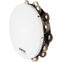 Grover Pro Projection-Plus Double-Row German Silver Tambourine 10 in.