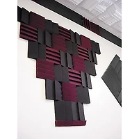Auralex 2" Designer Series Treatment 114 1'x1' panels (24 pack) Burgundy