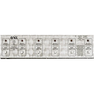ENGL Z-9 Custom Footswitch