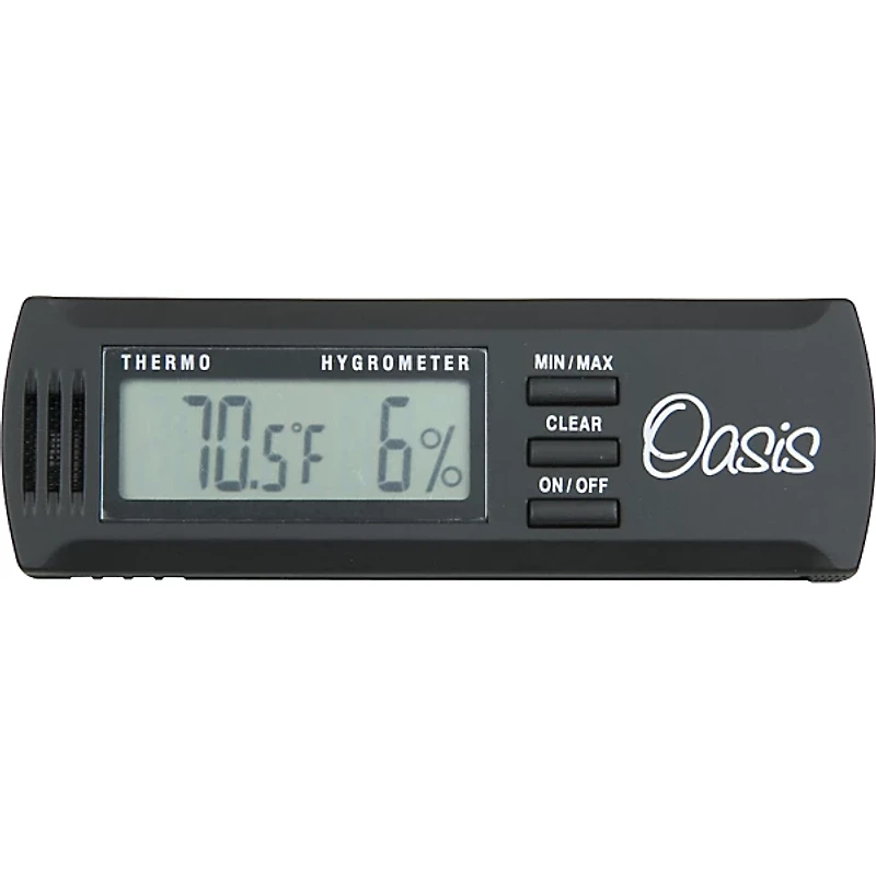 Oasis OH1 Guitar Humidifier With OH-2 Digital Hygrometer