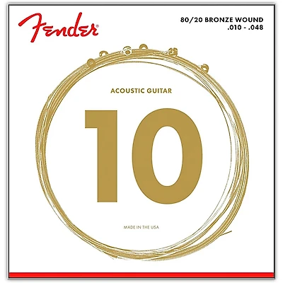 Fender 70XL 80/20 Bronze Acoustic Strings - Extra Light