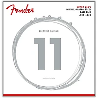 Fender 250M Super 250 Nickel-Plated Steel Electric Guitar Strings - Medium