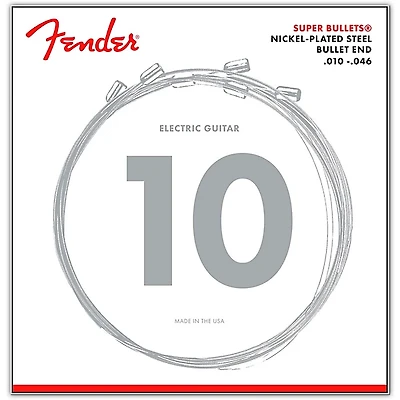 Fender 3250R Super Bullets Nickel-Plated Steel Electric Guitar Strings