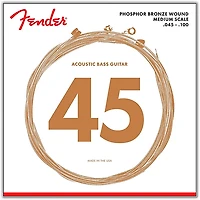 Fender 7060 Phospor Bronze Acoustic Bass Strings