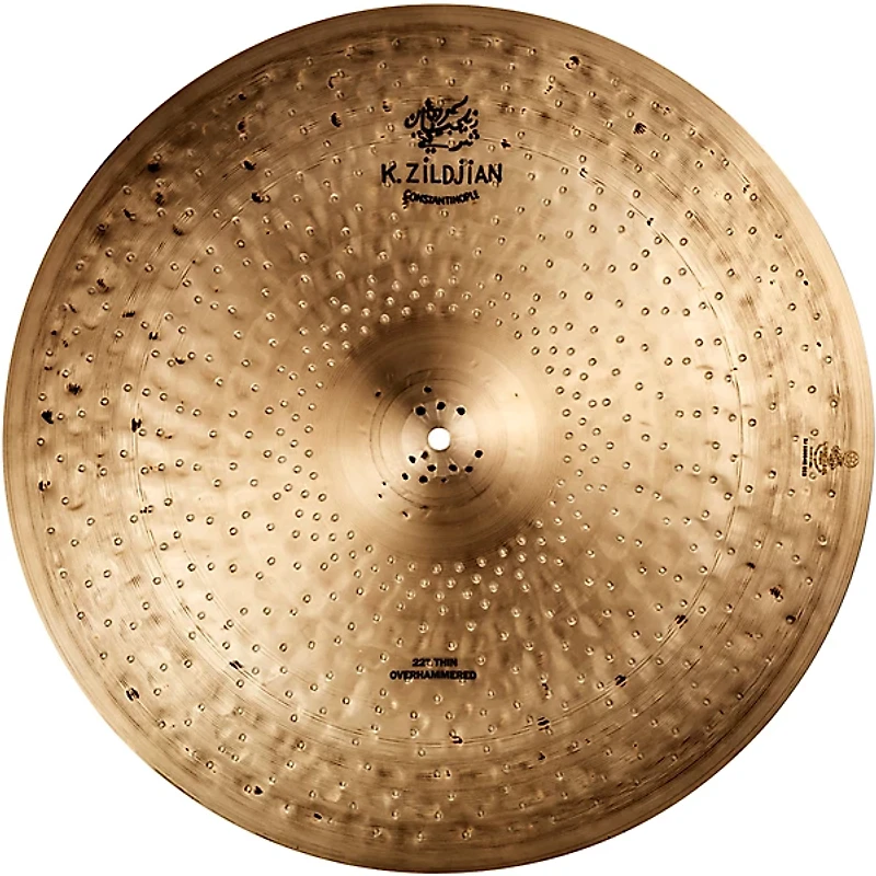 Zildjian K Constantinople Over-Hammered Thin Ride 22 in.