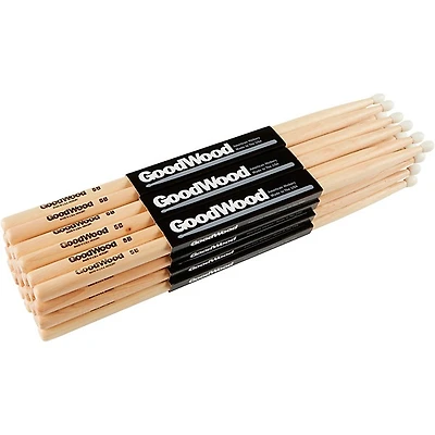 Goodwood Hickory Drum Sticks 12-Pack