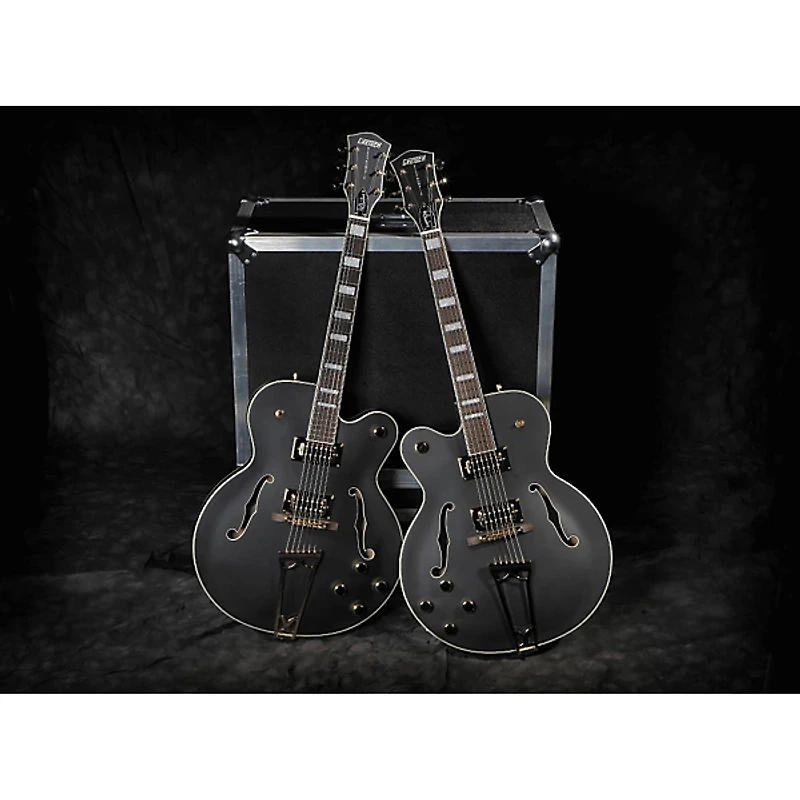 Gretsch Guitars G5191 Tim Armstrong Electromatic Hollowbody Left-Handed Electric Guitar Black
