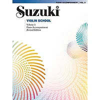 Alfred Suzuki Violin School Piano Accompaniment Volume 3