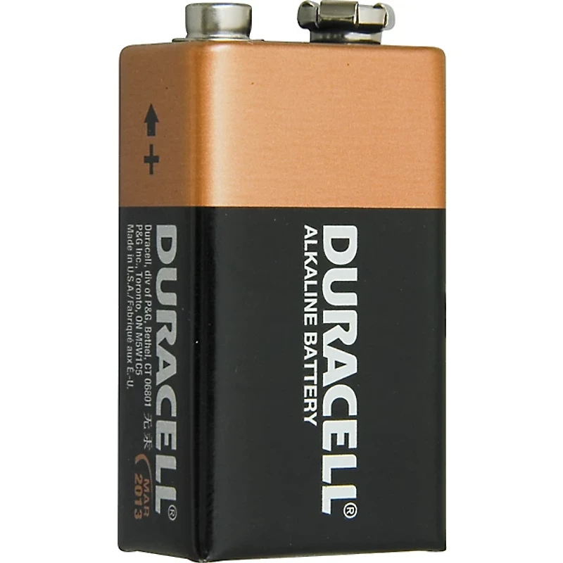 Duracell 9-Volt Batteries 2-Pack