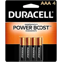 Duracell AAA Batteries 4-Pack