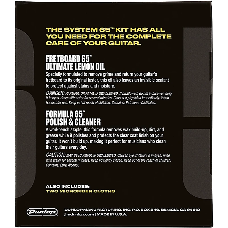 Dunlop Body and Fingerboard Cleaning Kit