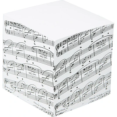 AIM Sheet Music Memo Cube