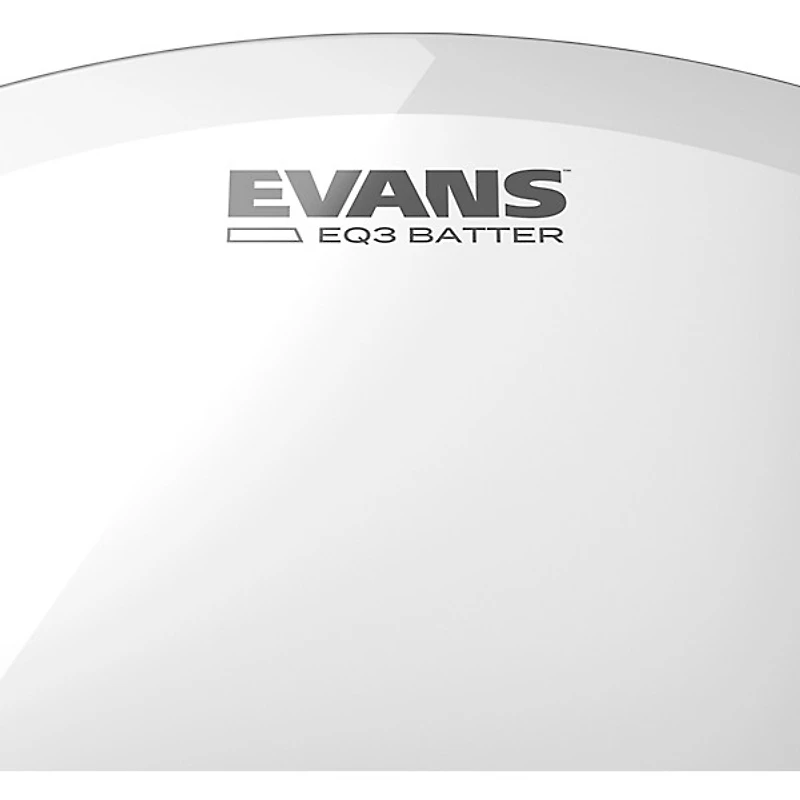 EVANS EQ3 Batter Clear Bass Drum Head