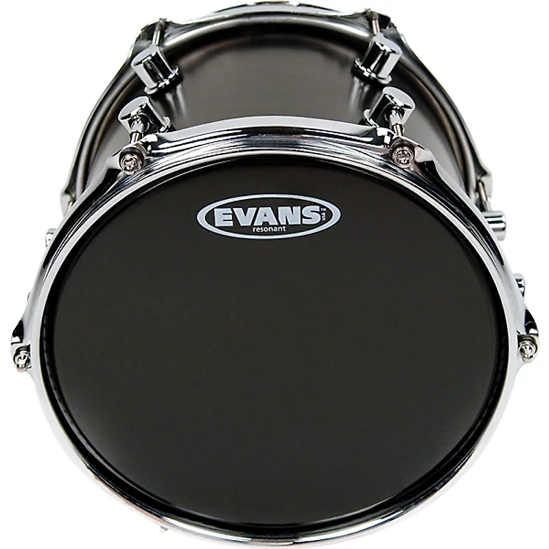 EVANS Resonant Black Tom Drum Head