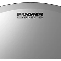 EVANS EQ4 Batter Coated Bass Drum Head