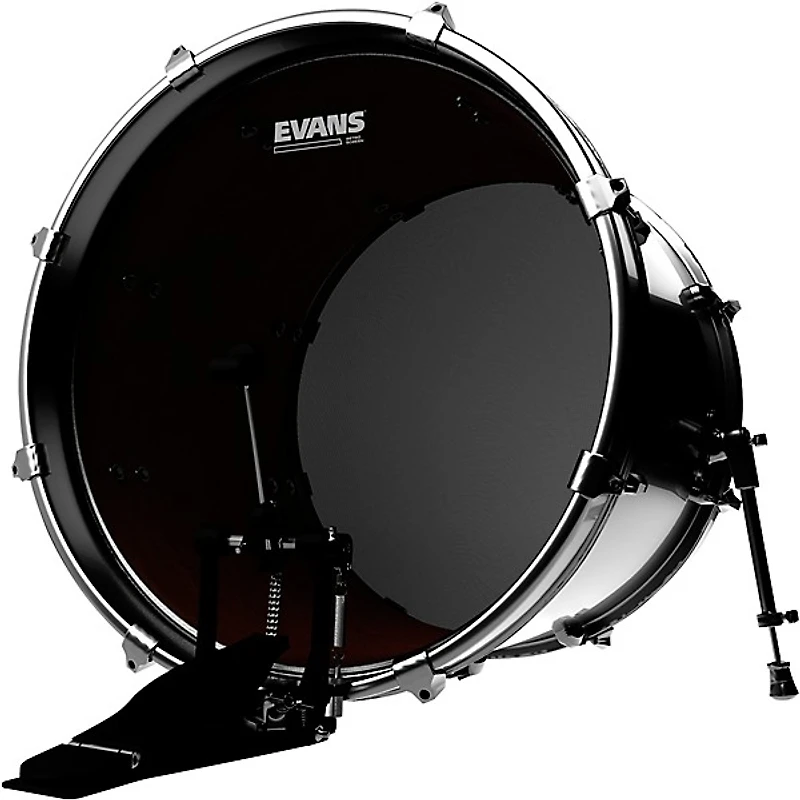 EVANS Retro Screen Front Bass Head Black 22 in.