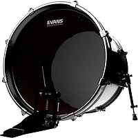 EVANS Retro Screen Front Bass Head Black 22 in.
