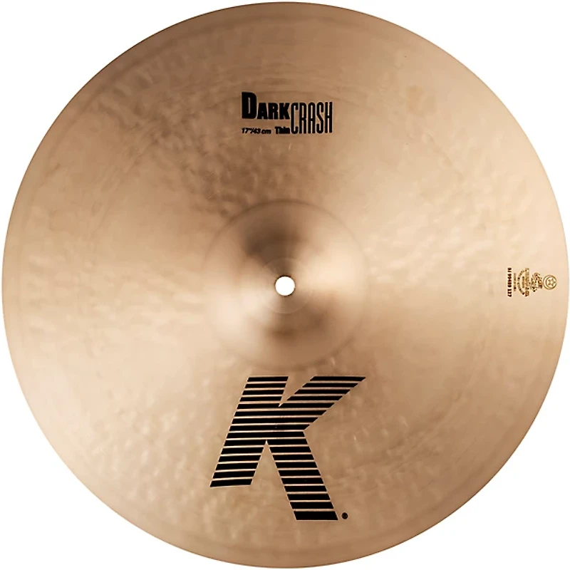 Zildjian K Dark Thin Crash Cymbal