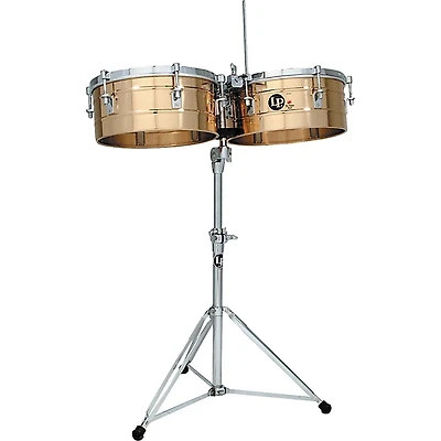 LP LP257-BZ Tito Puente 14" and 15" Bronze Timbales