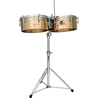 LP LP257-BZ Tito Puente 14" and 15" Bronze Timbales