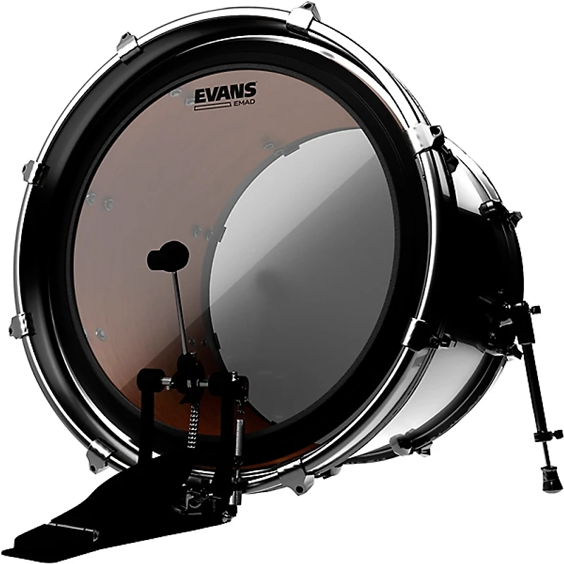 EVANS EMAD Clear Batter Bass Drum Head -