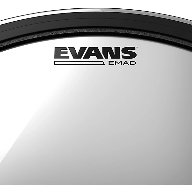 EVANS EMAD Clear Batter Bass Drum Head -