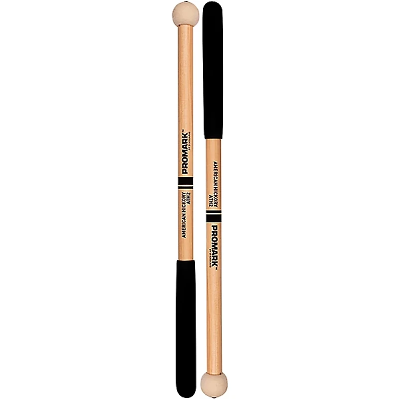 Promark ATH2 Felt Tom Mallets Hickory Handle 1 in. Covered Felt Head