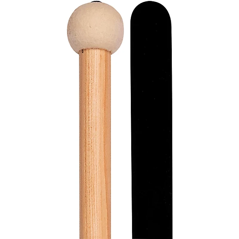Promark ATH2 Felt Tom Mallets Hickory Handle 1 in. Covered Felt Head