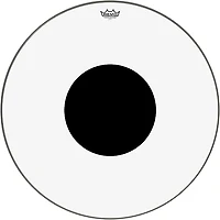 Remo Controlled Sound Clear With Black Dot Bass Drum Head