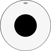 Remo Controlled Sound Clear With Black Dot Bass Drum Head