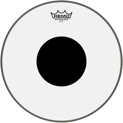 Remo Controlled Sound Black Dot Batter Head -
