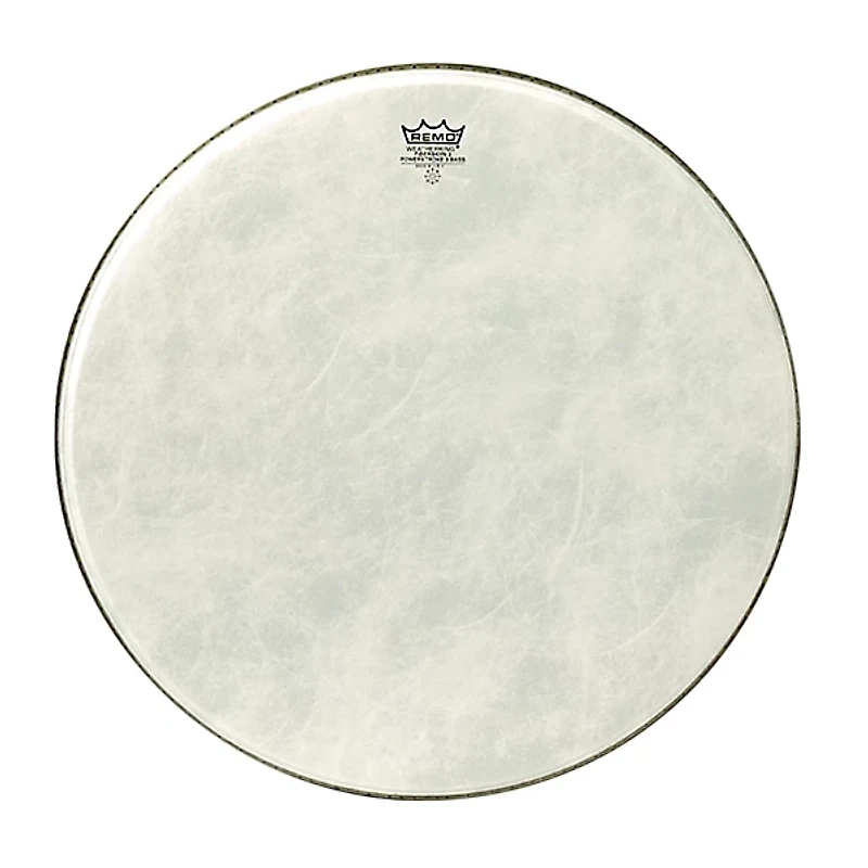 Remo Powerstroke 3 Simulated Calfskin Fiberskyn FA Bass Drum Head