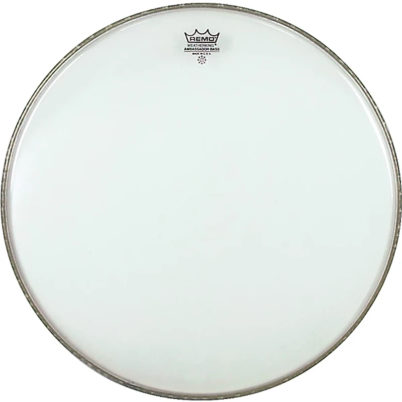 Remo Clear Ambassador Bass Drum Head