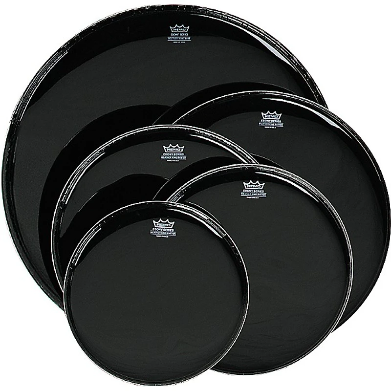 Remo Ebony Ambassador Resonant Bass Drum Head
