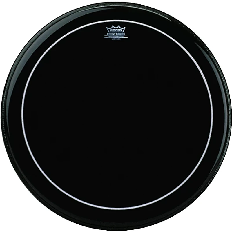 Remo Ebony Series Pinstripe Bass Drum Head