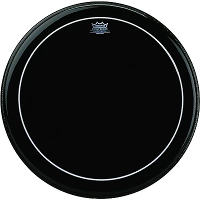 Remo Ebony Series Pinstripe Bass Drum Head