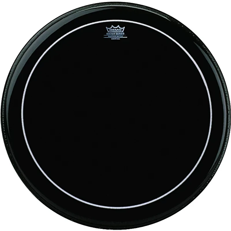 Remo Ebony Pinstripe Tom Head