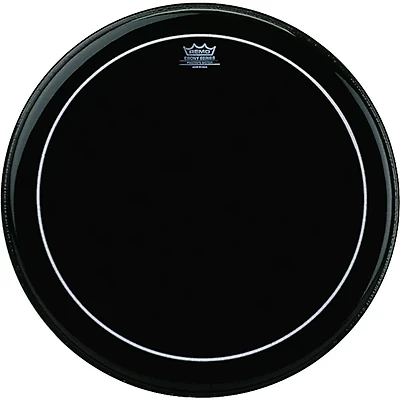 Remo Ebony Pinstripe Tom Head