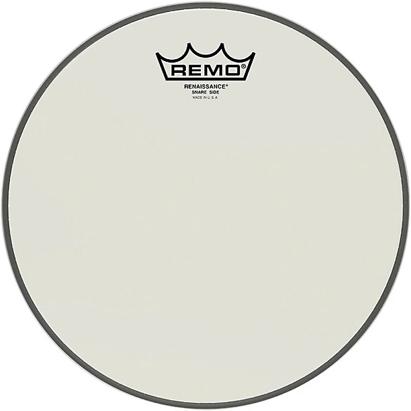 Remo Renaissance Ambassador Snare Side